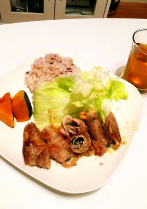 超簡単！とろっと豚肉大葉チーズ巻き-レシピのメイン写真