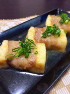 肉巻き高野豆腐の揚げ出し-レシピのメイン写真