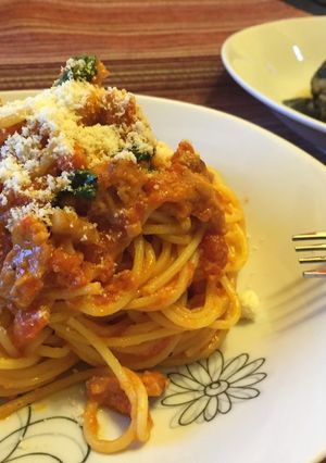 ［本格パスタ］トマトクリームパスタ-レシピのメイン写真