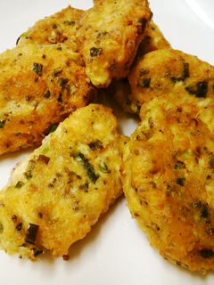 キヌアを使った豆腐の落とし揚げ-レシピのメイン写真