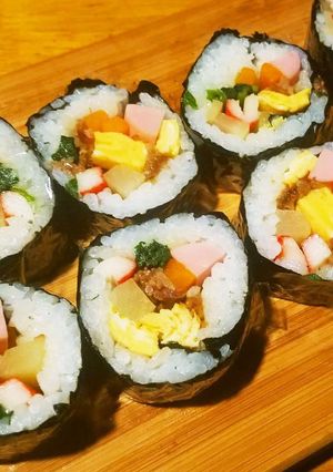 韓国ごはん✱キンパ(韓国のり巻き)-レシピのメイン写真