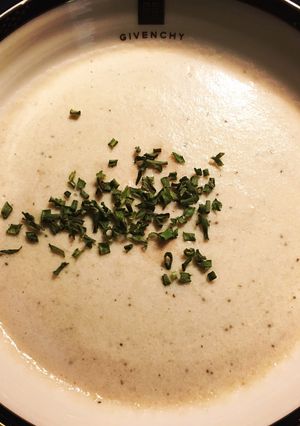 ナスの豆乳スープ-レシピのメイン写真