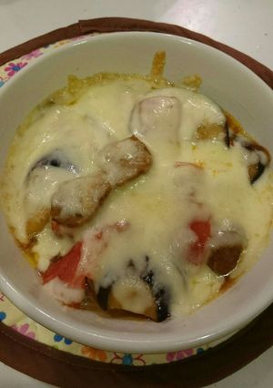 なすとトマトのミートボールグラタン-レシピのメイン写真