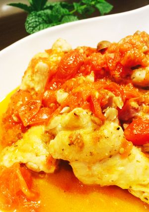 手羽元のイタリアントマト煮-レシピのメイン写真