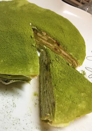簡単＊抹茶ミルクレープ-レシピのメイン写真