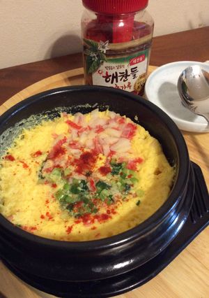 韓国ごはん＊ケランチム(韓国茶碗蒸し)-レシピのメイン写真