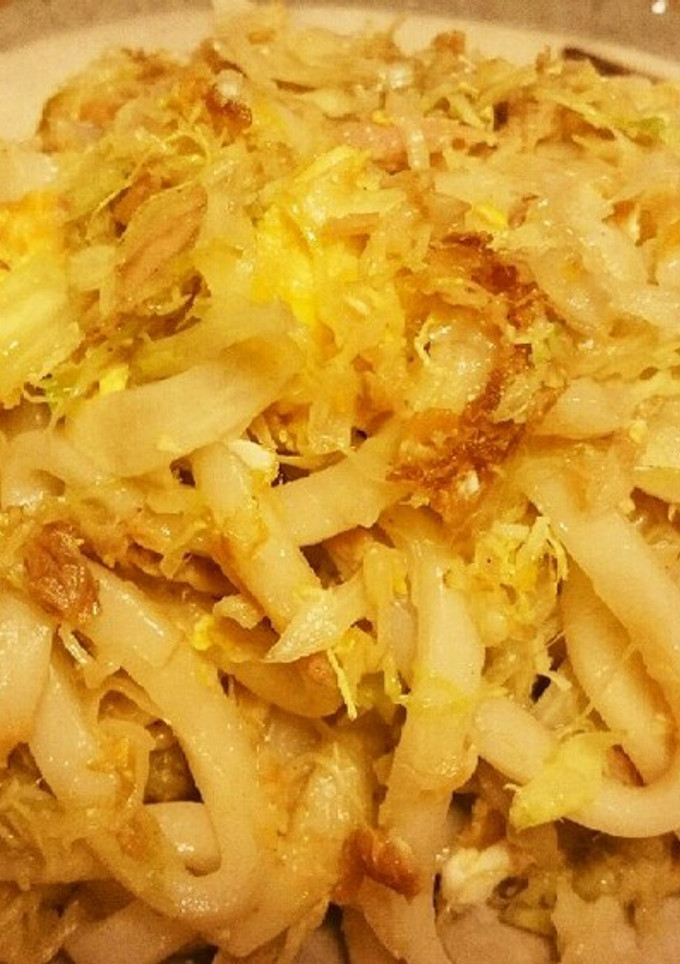 ツナと卵の焼きうどん-レシピのメイン写真
