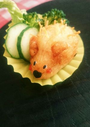 ☆はりねずみ☆ポテトフライ☆お弁当にも-レシピのメイン写真