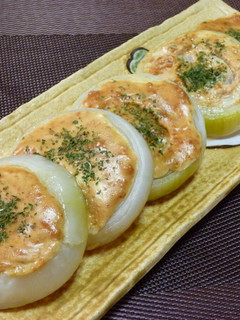 タマネギとマヨ味噌焼き-レシピのメイン写真