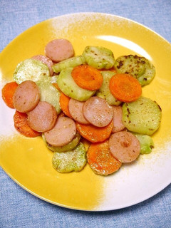節約!ブロッコリーの茎のマヨガラ炒め-レシピのメイン写真