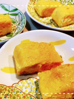 スライスチーズで簡単!チーズたまご焼き-レシピのメイン写真