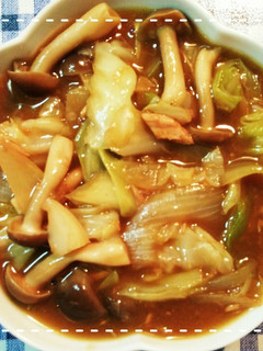 市販ルウで簡単!キャベツの和風カレー-レシピのメイン写真