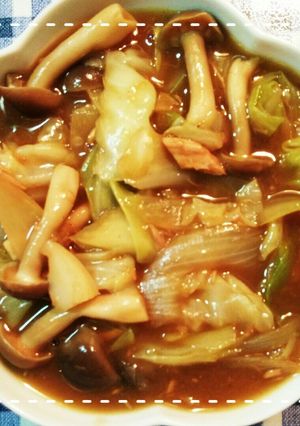 市販ルウで簡単!キャベツの和風カレー-レシピのメイン写真