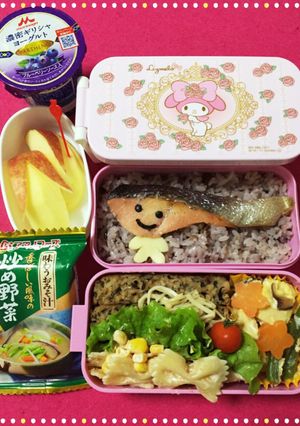 キャラ弁 きりみちゃん-レシピのメイン写真