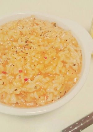 癖になるおいしさ！キムチーズリゾット-レシピのメイン写真