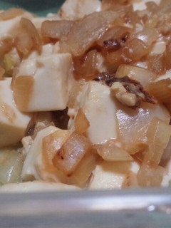 豆腐と玉ねぎの味噌炒め-レシピのメイン写真
