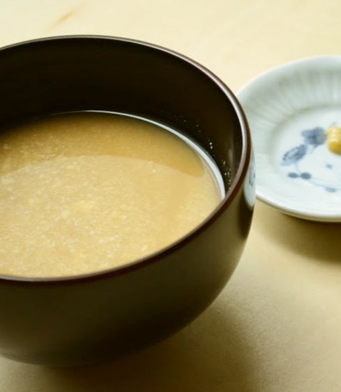 【江戸の味】すり流し豆腐 (お味噌汁)-レシピのメイン写真