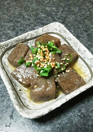 こんにゃくの韓国風付き出し-レシピのメイン写真