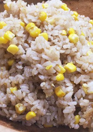 コーン茶飯 (とうもろこしご飯)-レシピのメイン写真