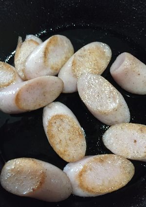 簡単！魚肉ソーセージ焼き-レシピのメイン写真