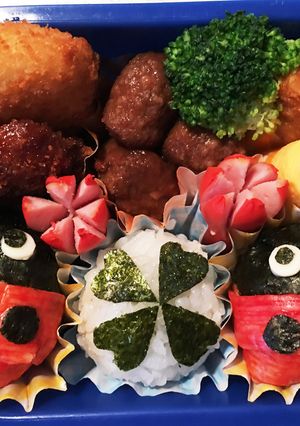 ☆キャラ弁☆てんとう虫-レシピのメイン写真