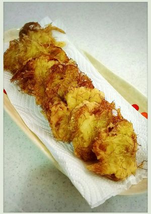 ヤングコーンのヒゲがかき揚げに変身♪-レシピのメイン写真