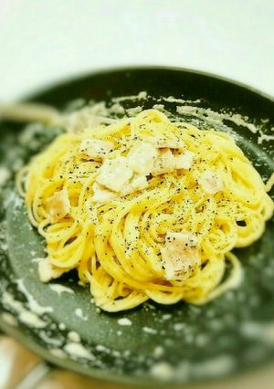 簡単カルボナーラ-レシピのメイン写真