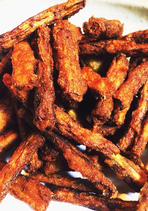 簡単！美味い✨米粉のゴボウ唐揚げ！-レシピのメイン写真