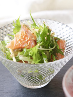 サーモンの香味塩こうじサラダ☆-レシピのメイン写真