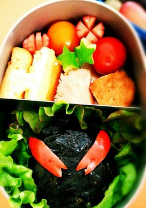 ウルトラマン！ベリアル弁当-レシピのメイン写真