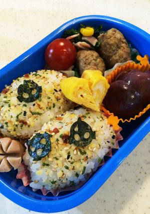 簡単！年少さん向け可愛いおにぎり弁当-レシピのメイン写真