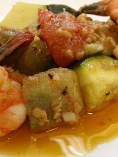 めっけもん♪夏野菜のアヒージョ(^ ^)-レシピのメイン写真