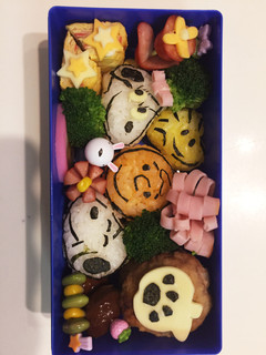 スヌーピーと仲間達お弁当②-レシピのメイン写真