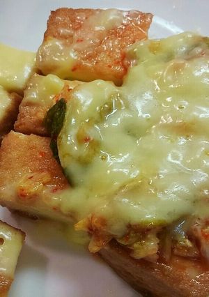 絶対おいしい！キムチーズ厚揚げ☆-レシピのメイン写真