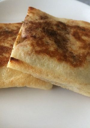お弁当に☆薄揚げでお好み焼き-レシピのメイン写真