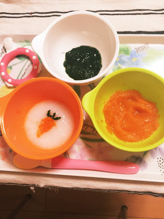 ほうれん草ペースト 離乳食初期-レシピのメイン写真