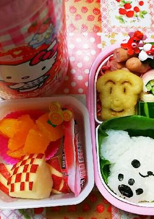 幼稚園❤キャラ弁❤白くまさん❤-レシピのメイン写真