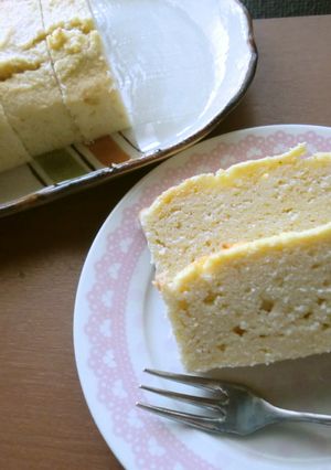 ノンオイル＊おからとHMで優しい卵ケーキ-レシピのメイン写真