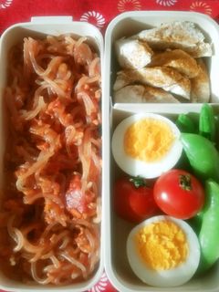 【糖質オフ弁当】白滝のミートソース-レシピのメイン写真