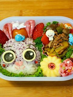 映画ズートピアより☆ジュディ☆キャラ弁♪-レシピのメイン写真