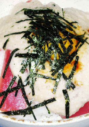 ツルッといける♪まぐろとろろ丼-レシピのメイン写真
