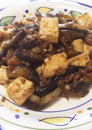 欲張りに！麻婆豆腐＋麻婆茄子-レシピのメイン写真