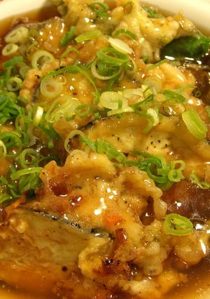 夏に食べたくなるナスのはさみ揚げ餡かけ☆-レシピのメイン写真