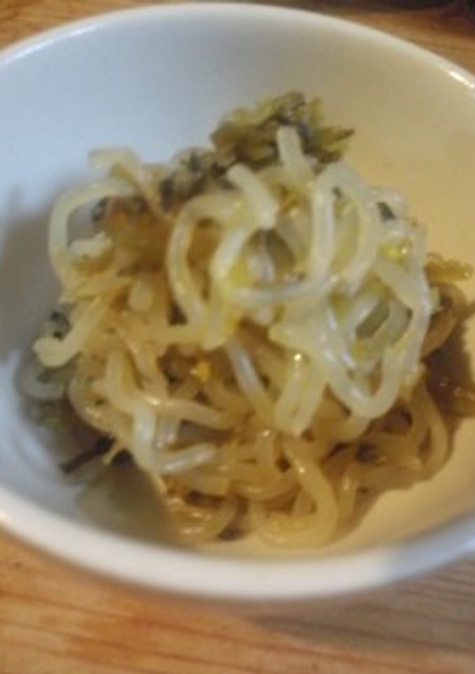 しらたきと高菜の炒め物-レシピのメイン写真