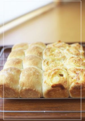 甘辛一緒に♡ベーコンチーズ&チョコパン-レシピのメイン写真