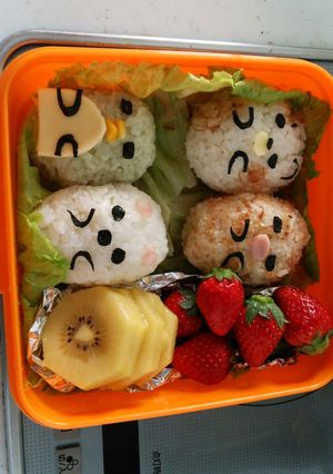 ちょっとした時の簡単キャラ弁-レシピのメイン写真