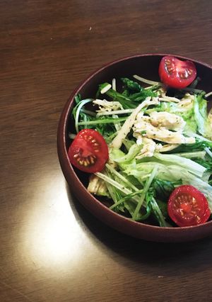 ヘルシーチキンサラダ-レシピのメイン写真