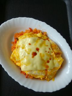 醤油仕上げ!チーズとろ~りのオムライス♪-レシピのメイン写真