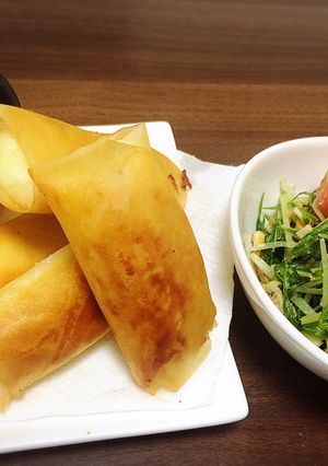 子供大好き★ポテトinウインナー春巻き★-レシピのメイン写真