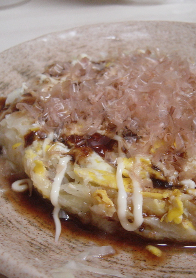 とろっとろ！ふーわふわ!お好み焼き風♪-レシピのメイン写真